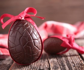 Easter chocolate eggs Stock Photo 07