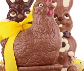 Easter chocolate eggs Stock Photo 11