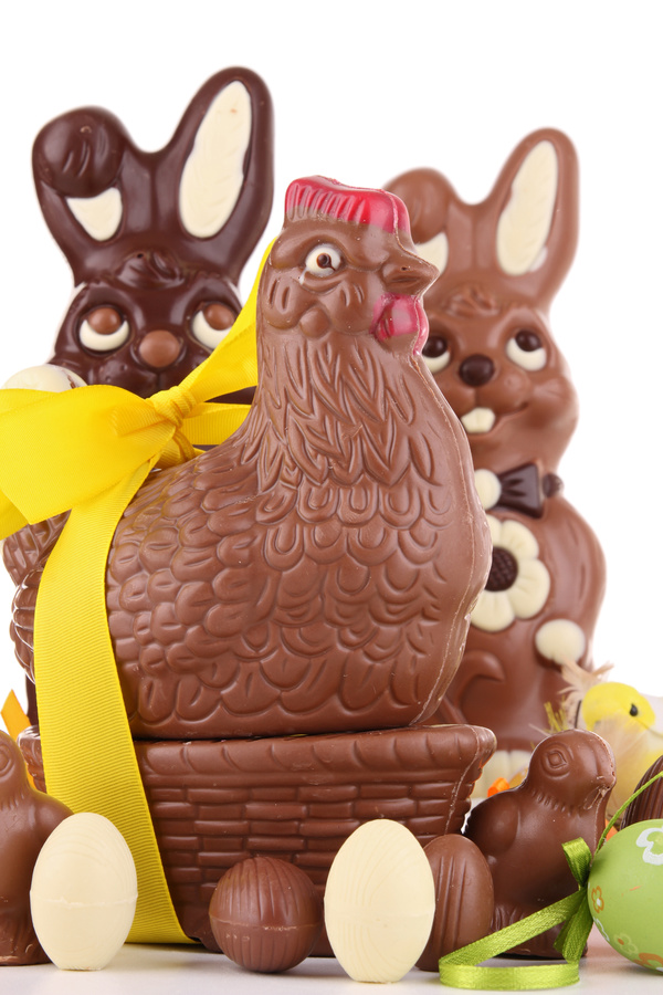 Easter chocolate eggs Stock Photo 11