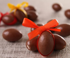 Easter chocolate eggs Stock Photo 12