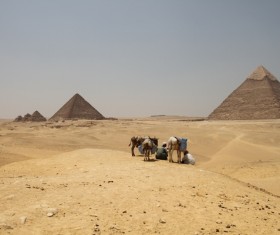 Egypt travel, pyramid Stock Photo 01