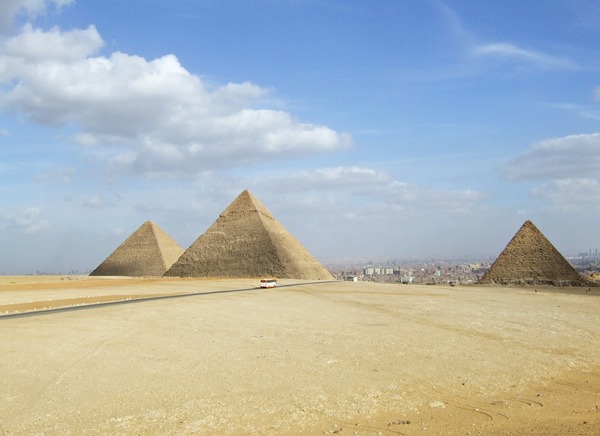 Egypt travel, pyramid Stock Photo 02