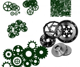 Engineering Gearwheel Photoshop Brushes