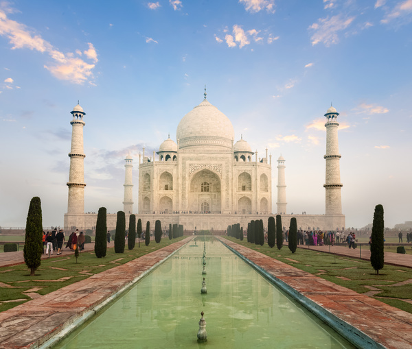 Famous buildings and tourist attractions in India Stock Photo 01