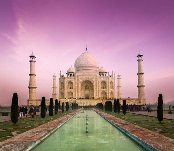 Famous buildings and tourist attractions in India Stock Photo 08