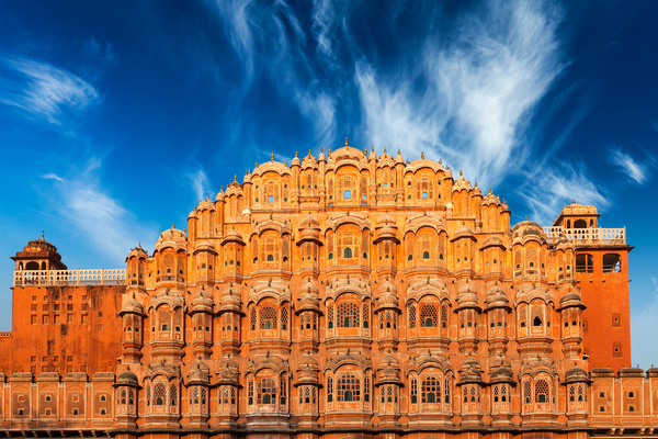 Famous buildings and tourist attractions in India Stock Photo 13