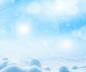 Flying snowflakes Stock Photo 02