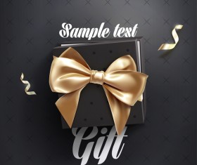 Gift event party poster vector