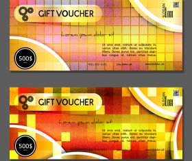 Gift voucher luxury vouchers template vector 01