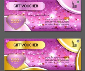 Gift voucher luxury vouchers template vector 02