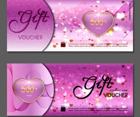 Gift voucher luxury vouchers template vector 08