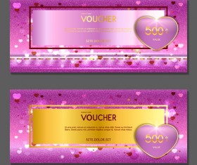 Gift voucher luxury vouchers template vector 10