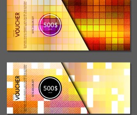 Gift voucher luxury vouchers template vector 11