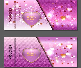 Gift voucher luxury vouchers template vector 12