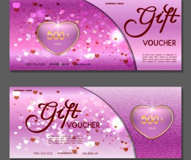 Gift voucher luxury vouchers template vector 14