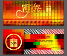 Gift voucher luxury vouchers template vector 23