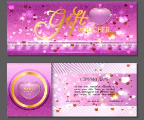 Gift voucher luxury vouchers template vector 24