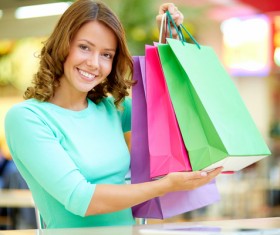 Girl shopping HD picture 01