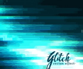 Glitch effect distorted image vector background 10