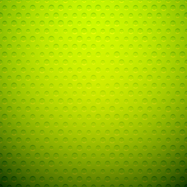 Green ronund dot background vector