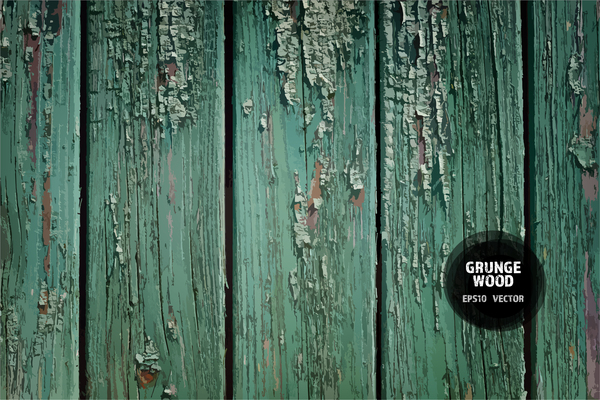 Green wood grunge texture background vector 03