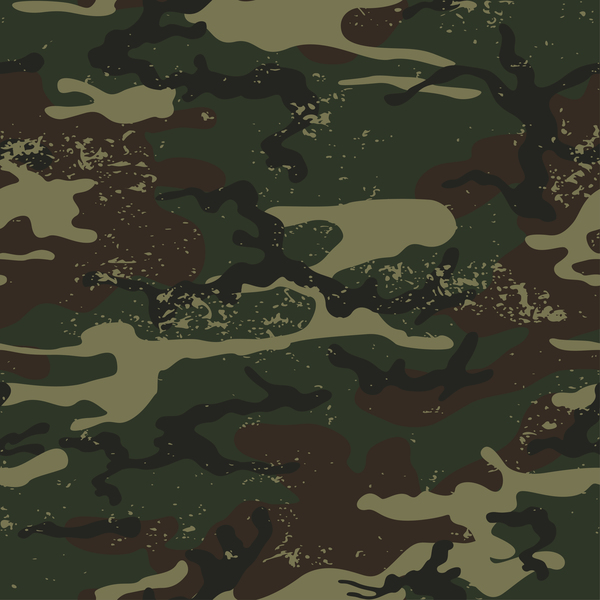 Grunge camouflage pattern seamless vector