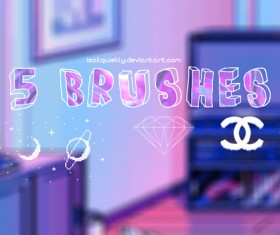 Hallucinate photoshop brushes