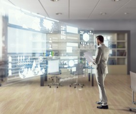 High technology business Stock Photo 01