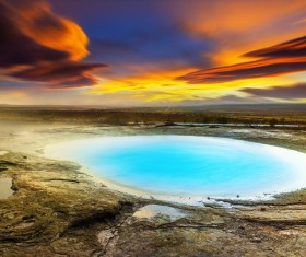 Iceland to cover the Seoul Stock Photo