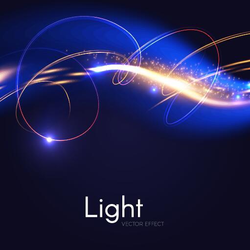 Light effect abstract vector background 02
