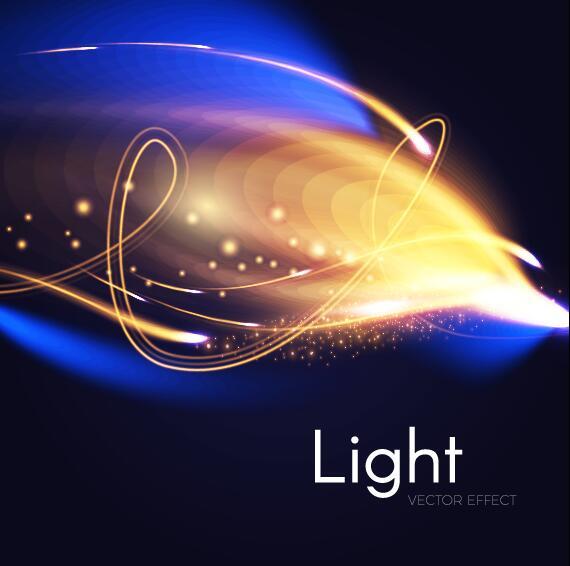Light effect abstract vector background 03