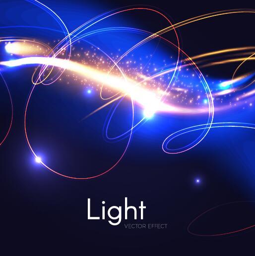 Light effect abstract vector background 04