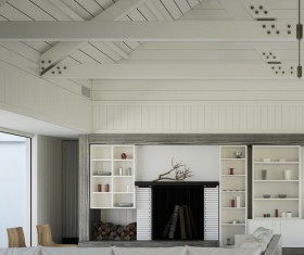 Living room decorative effect Stock Photo