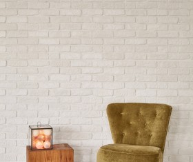 Living room interior small decorative plants Stock Photo 10