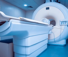 Magnetic resonance medical equipment Stock Photo