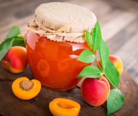 Mix the fruit jam Stock Photo