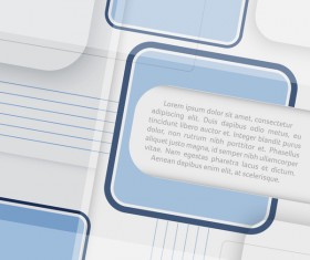 Modern background with business template vector 01