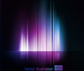 Northern light vector abstract backdrop vector 03