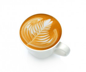 Ornamental art and taste of both latte coffee 19