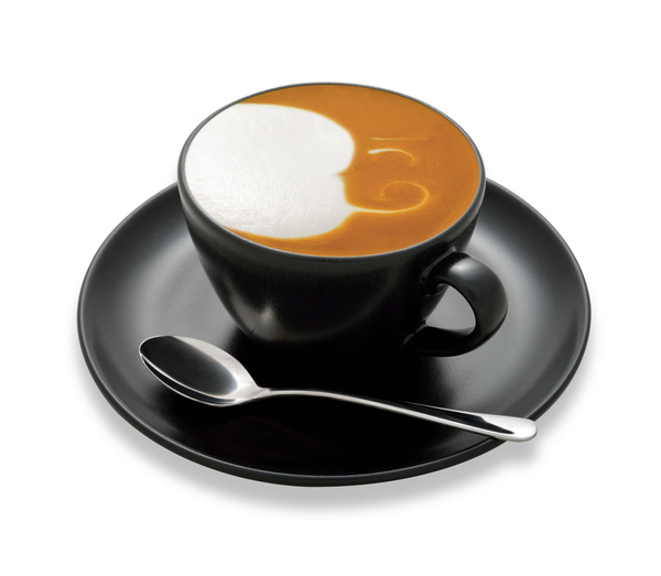 Ornamental art and taste of both latte coffee 20