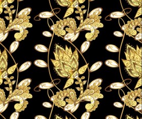 Ornaments golden luxury design vectors 02