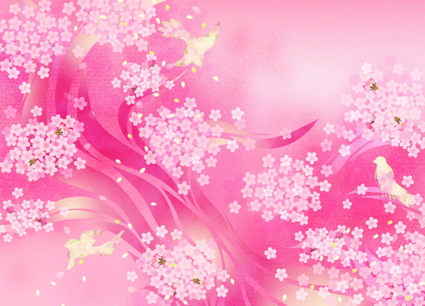 Pink floral background Stock Photo free download