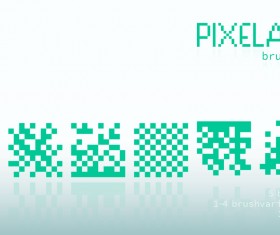 Pixelate photoshop brushes
