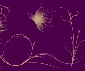 Purple aesthetic pattern background Stock Photo