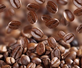 Roasted coffee beans Stock Photo 07