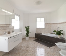Small size bathroom decoration effect HD picture 02