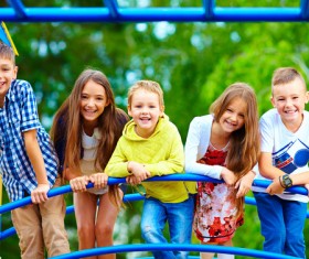 Smiling children HD picture 01