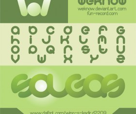 Solgas font