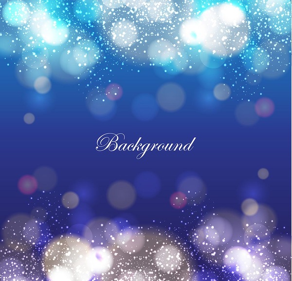Sparkling bokeh and grunge background vector