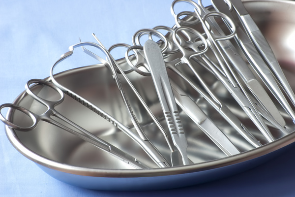 Surgical medical equipment Stock Photo